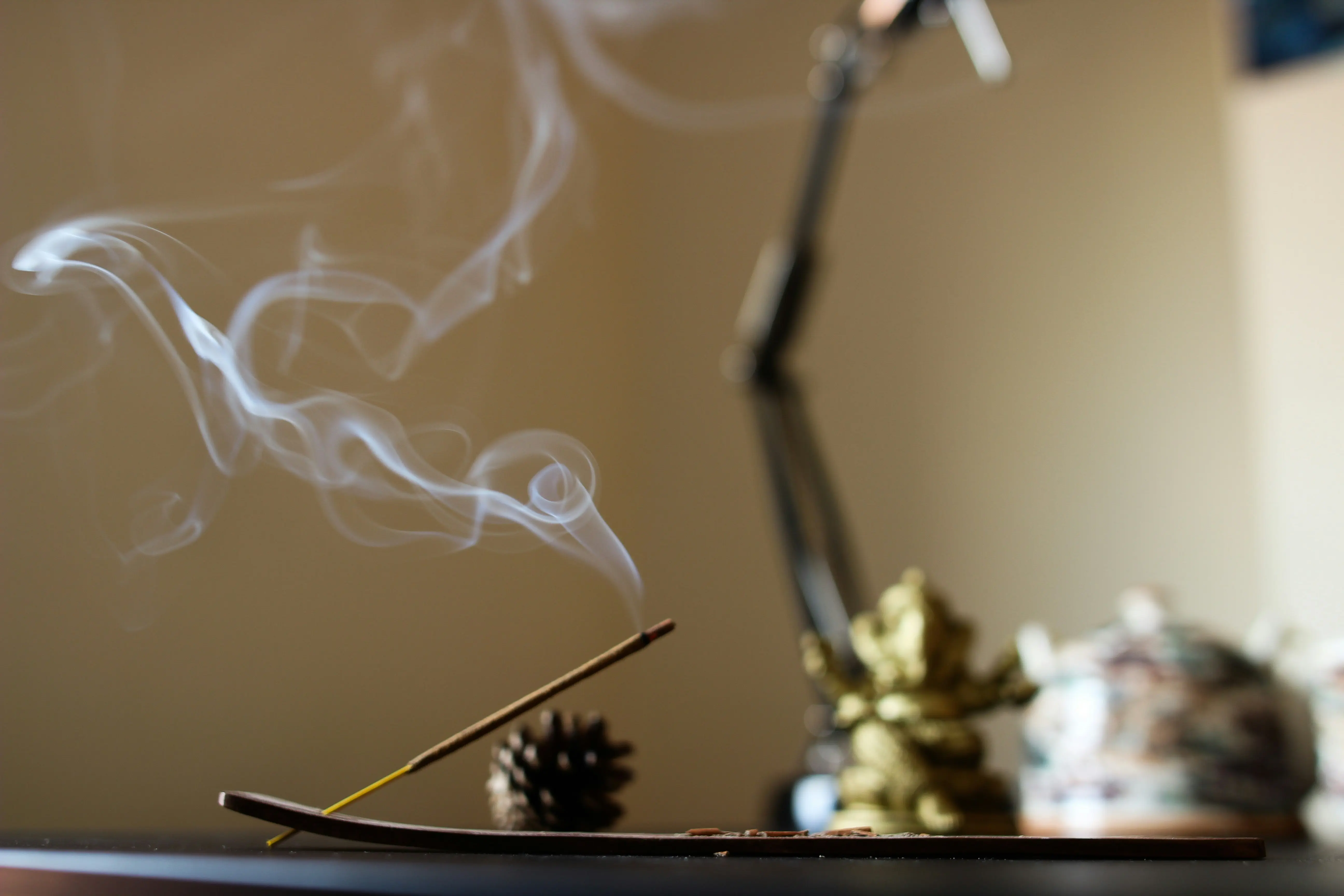 Placeholder image of burning incense for Moirai 